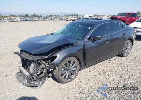 2018 Mazda Mazda6 Grand Touring Reserve z USA, uszkodzony, nr VIN JM1GL1WY4J1323049